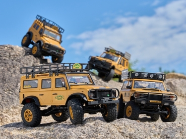DPFMS12481RTRYL FMS FCX24M Ranger Rover 1:24 Camel Trophy Edition - RTR